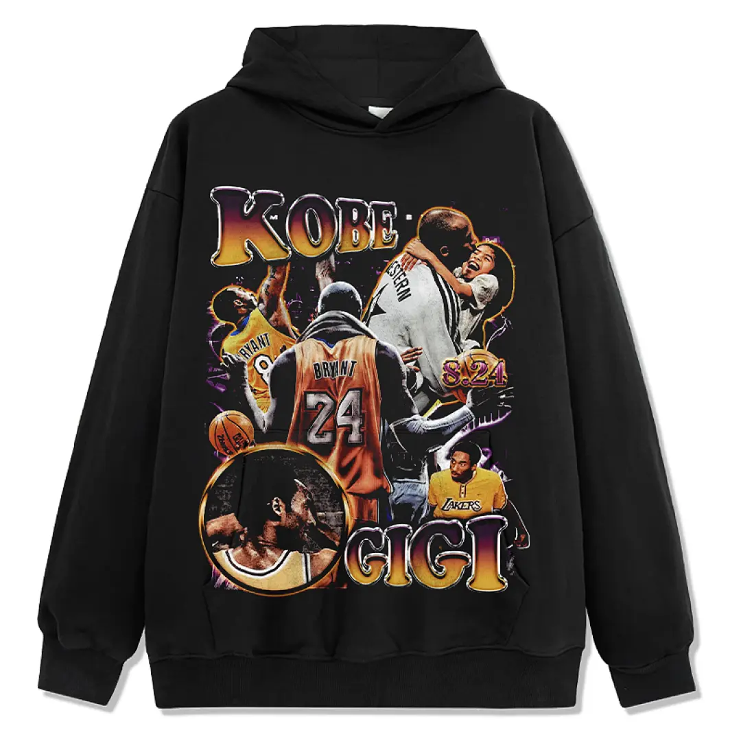 Kobe GiGi Design 6250 Hoodie - Black