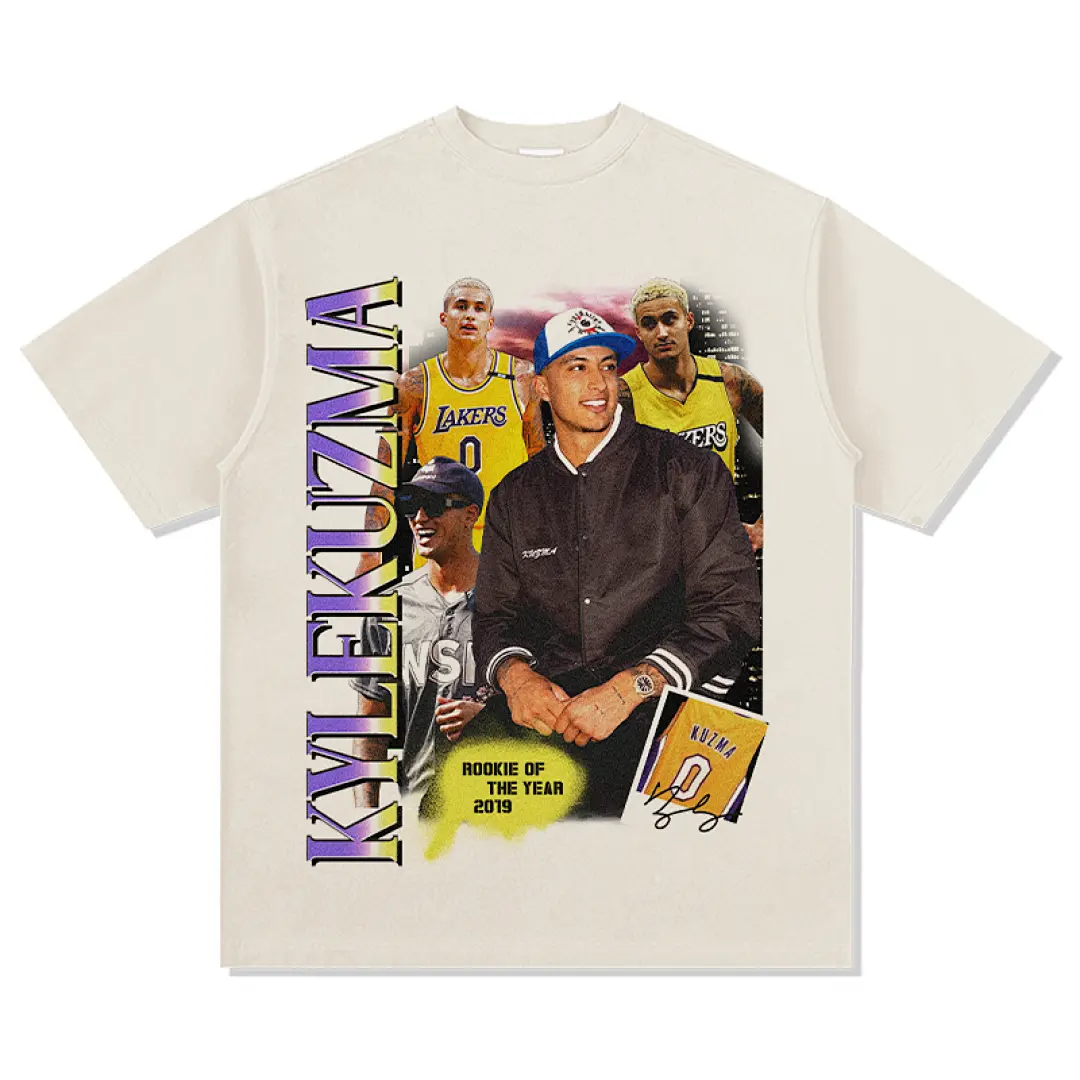 Kyle Kuzma Design 6238 Tee - Apricot