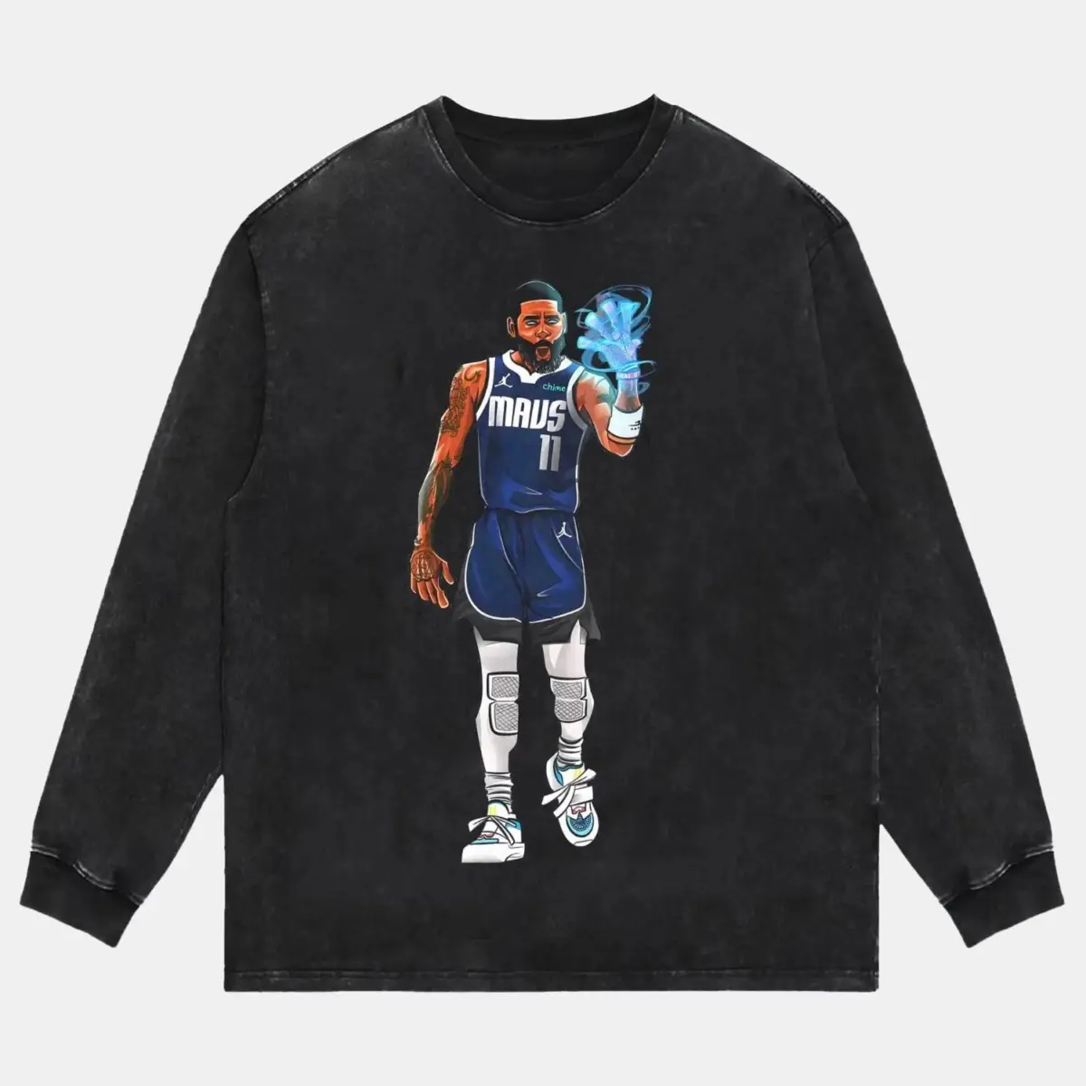 Kyrie Irving 'Ankletaker' Dallas Heavyweight Long Sleeve Tee — product image 2