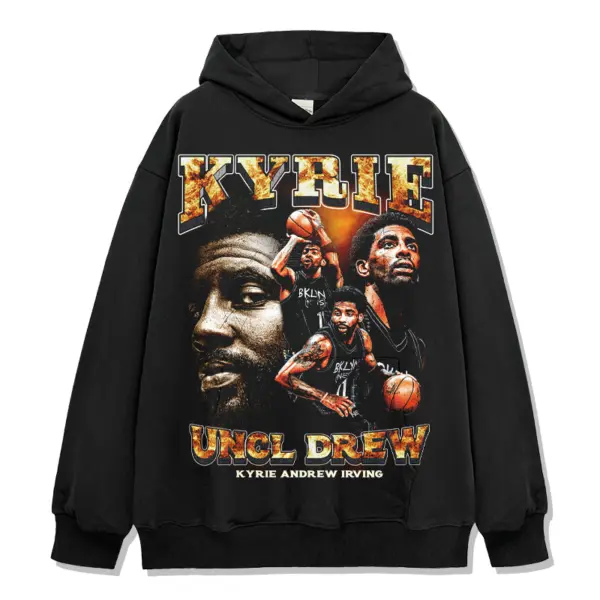 Kyrie Irving Hoodie NBA – Fiery Uncl Drew Letters