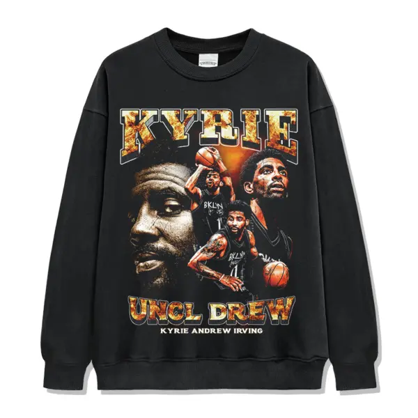 Kyrie Irving Sweatshirt NBA – Fiery Uncl Drew Letters