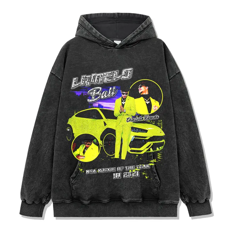 Lamelo ball HOODIE NBA - view 2