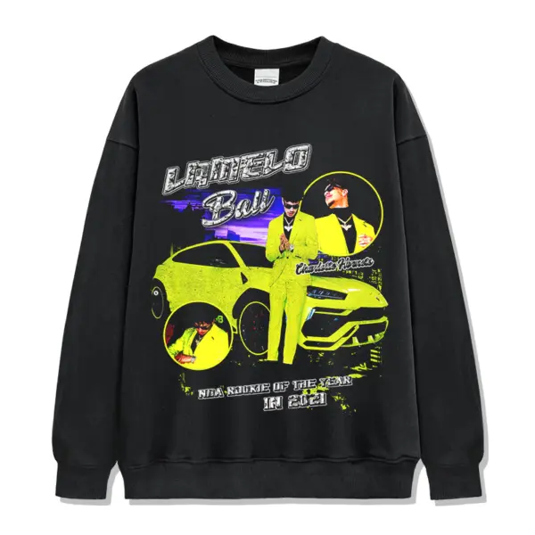 LaMelo Ball Sweatshirt NBA – Neon Rookie of the Year