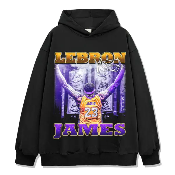 LeBron James Hoodie NBA – Arms Raised Number 23