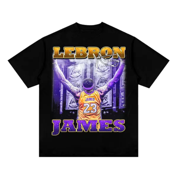 LeBron James Tee NBA – Arms Raised Number 23