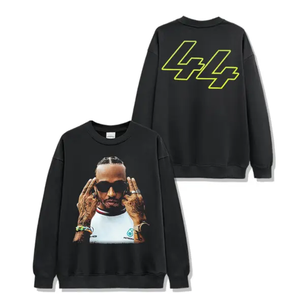 Lewis Hamilton Sweatshirt – Sunglasses Portrait 44 Back