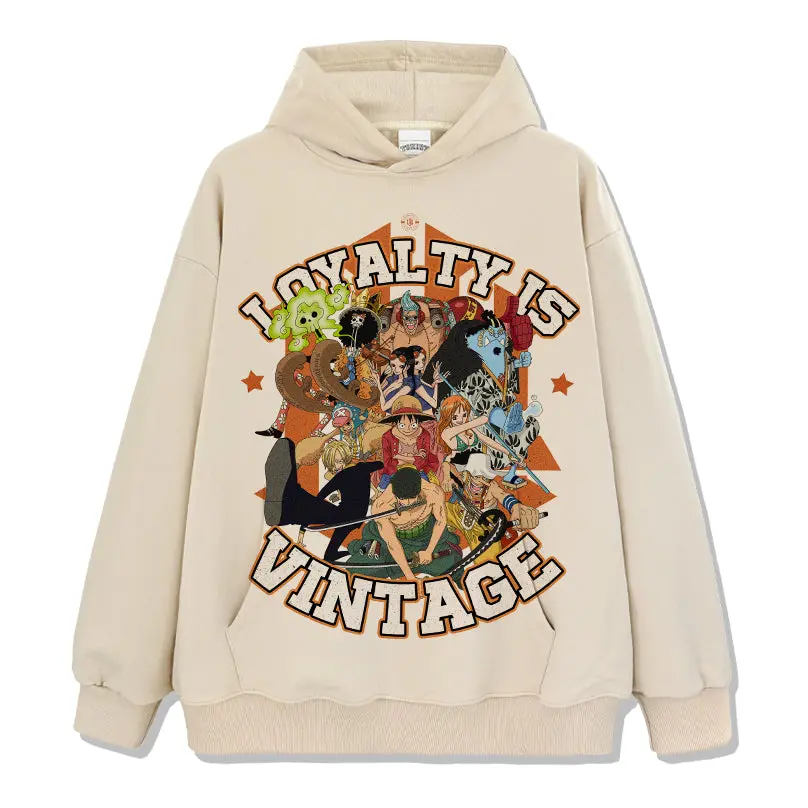 Loyalty s Vintage One Piece "Anime" Hoodie - view 3
