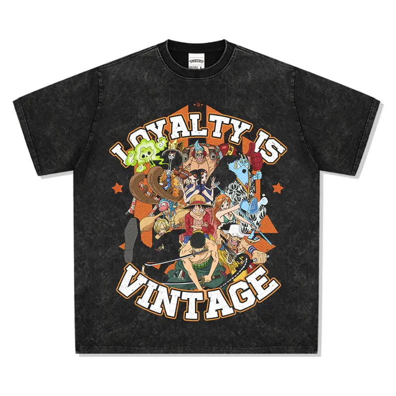 Loyalty s Vintage One Piece "Anime" TEE - view 3