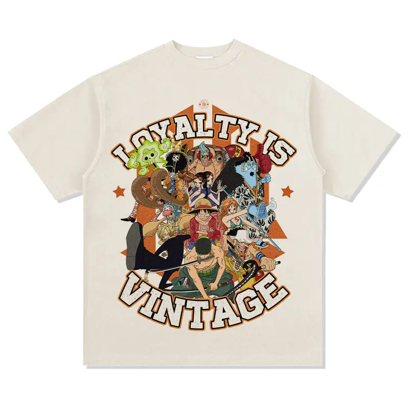 Loyalty s Vintage One Piece "Anime" TEE - view 5