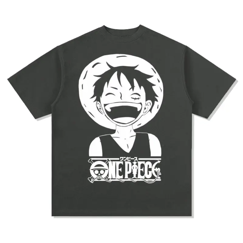 Luffy's Smiley Face One Piece "anime" TEE - view 3