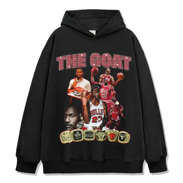 M Jordan Hoodie NBA – The GOAT Rings Collage