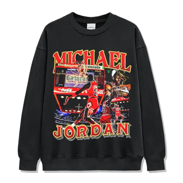 M Jordan Sweatshirt NBA – Arena Dunk Collage