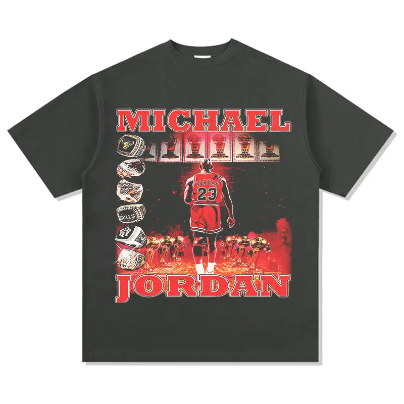 M Jordan TEE NBA - view 2