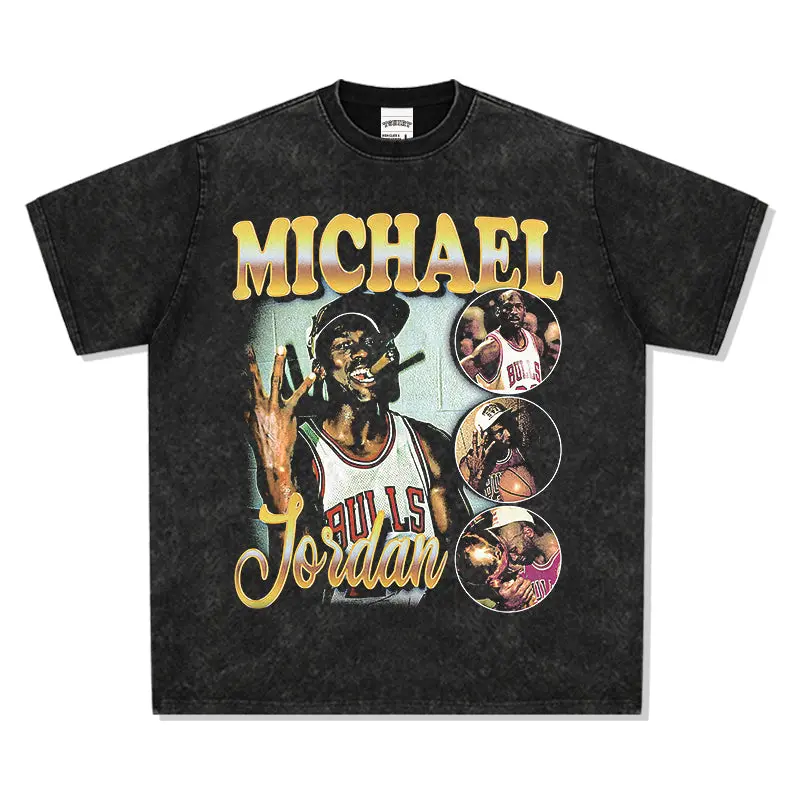 M Jordan TEE NBA - view 3