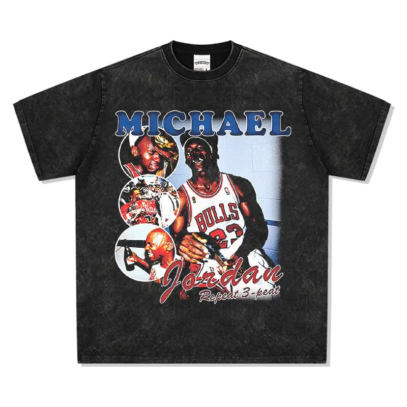M Jordan TEE NBA - view 3