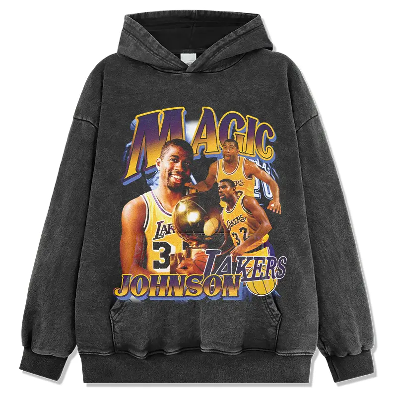 Magic Johnson HOODIE NBA 2024 - view 4