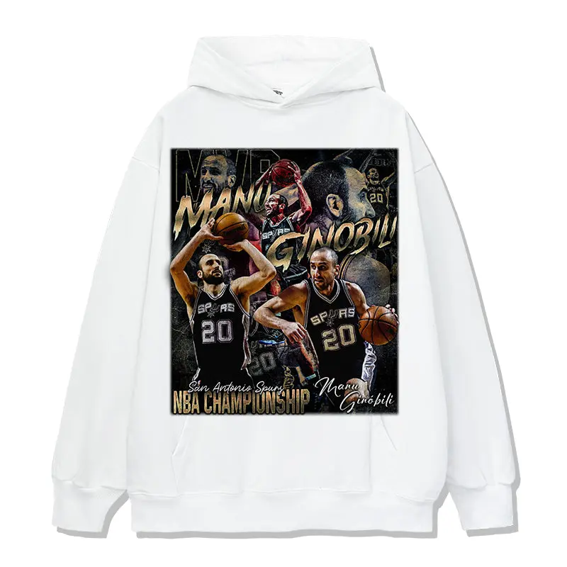 Manu Ginobili HOODIE NBA 2024 - view 3