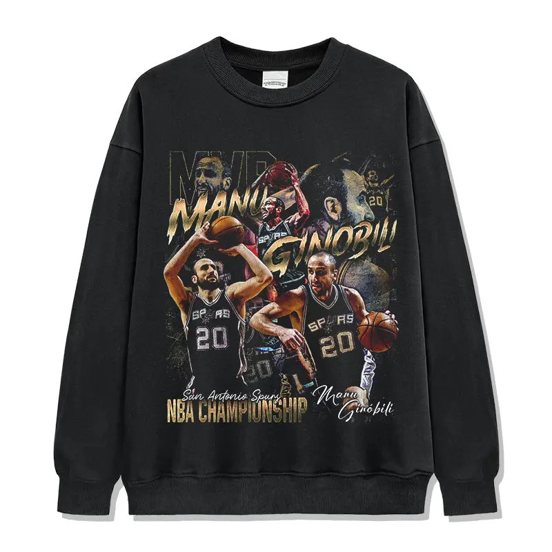 Manu Ginobili Sweatshirt NBA 2024 - view 4