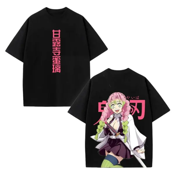 Mitsuri Kanroji Unisex Anime Vintage Graphic Tee