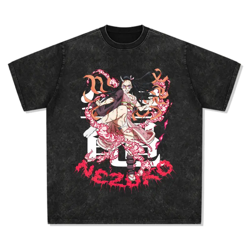 Nezuko Kamado Demon Slayer: Kimetsu no Yaiba "Anime" TEE - view 2