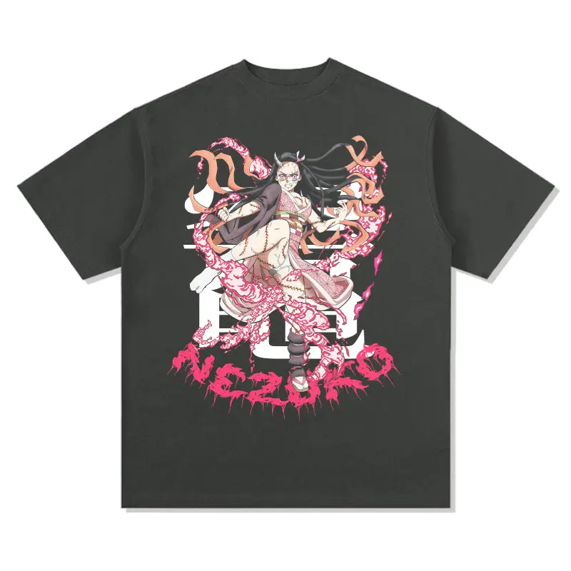 Nezuko Kamado Demon Slayer: Kimetsu no Yaiba "Anime" TEE - view 3