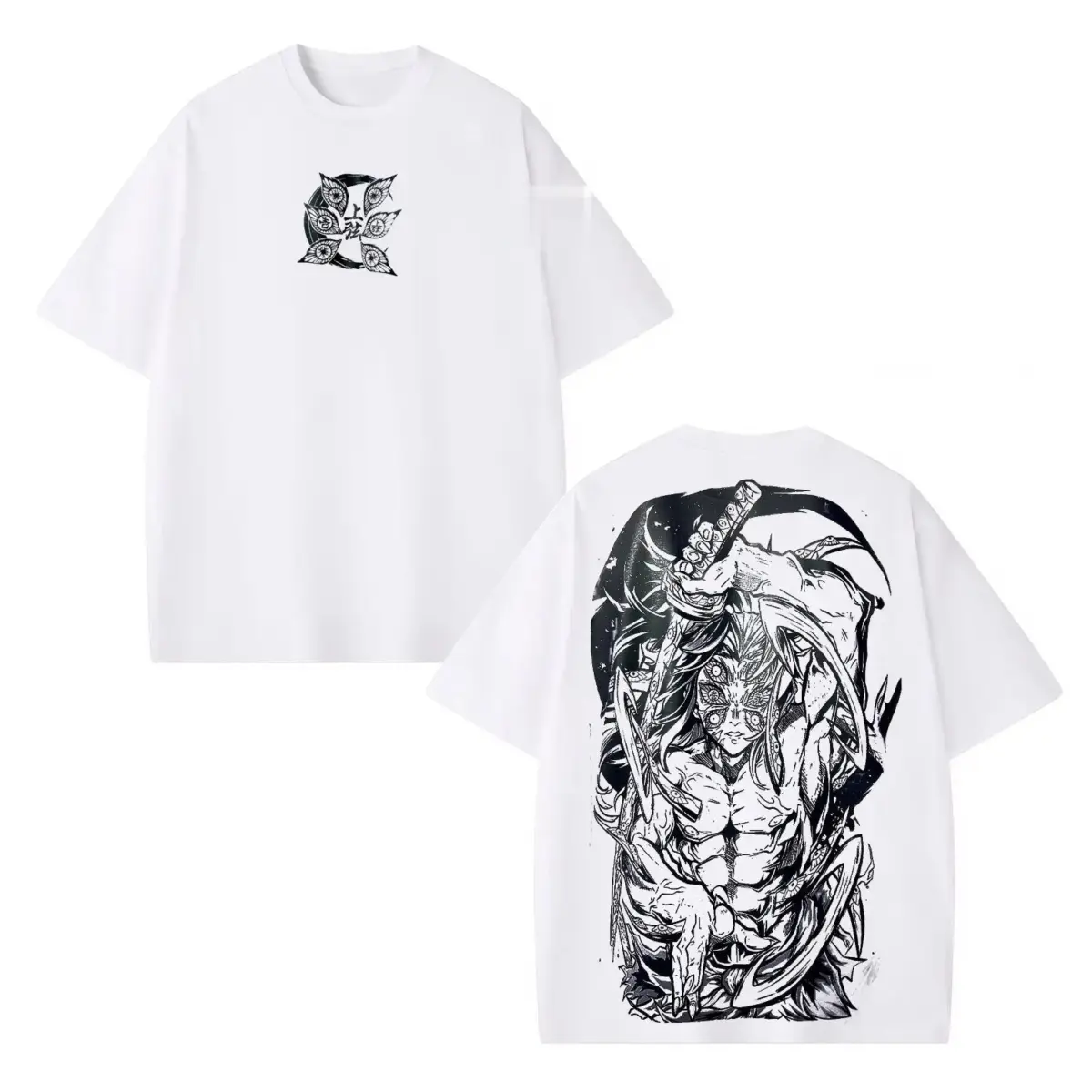 Nezuko Kamado Demon Slayer Vintage Heavyweight Graphic T-Shirt — product image 3