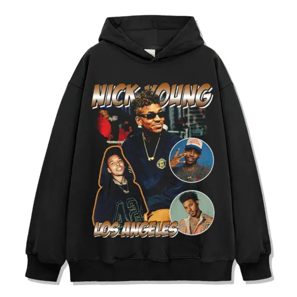Nick Young Hoodie NBA – Los Angeles Collage