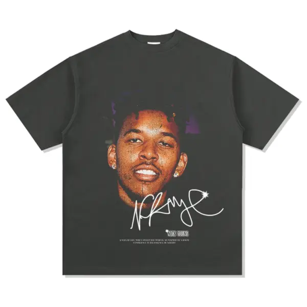 Nick Young Tee NBA 2024 – Face and Signature