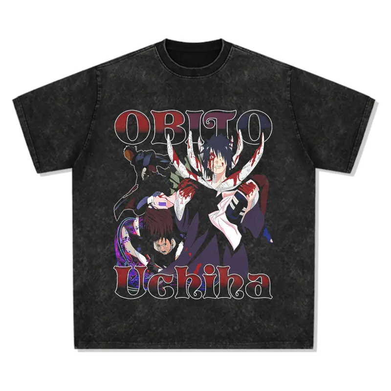 Obito Uchiha Naruto "Anime' TEE - view 2