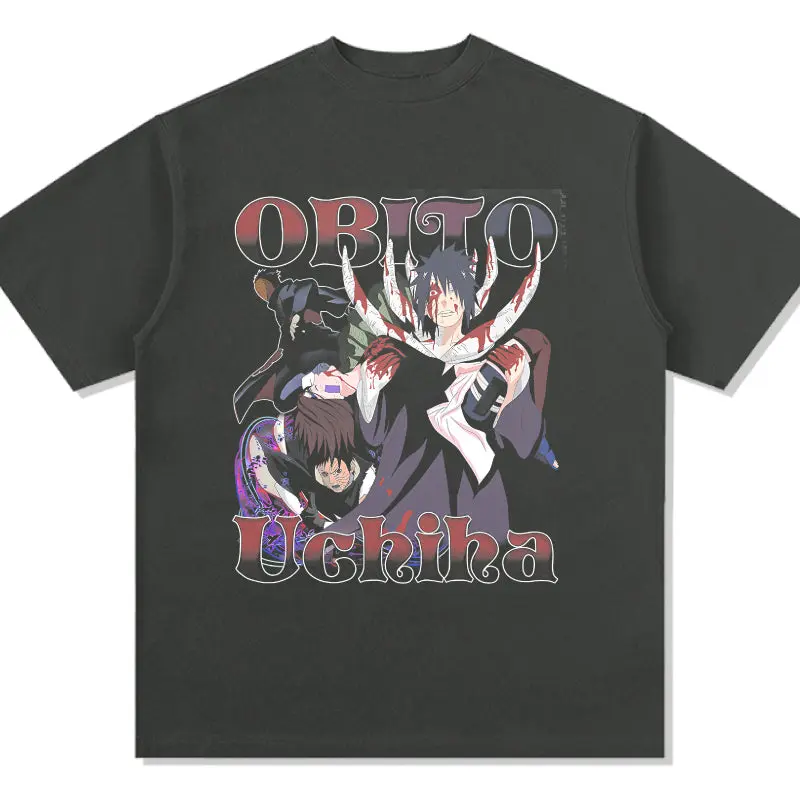Obito Uchiha Naruto "Anime' TEE - view 3
