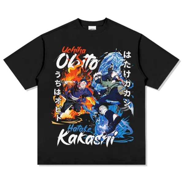 Obito Uchiha Vs Kakashi Hatake "Anime" TEE