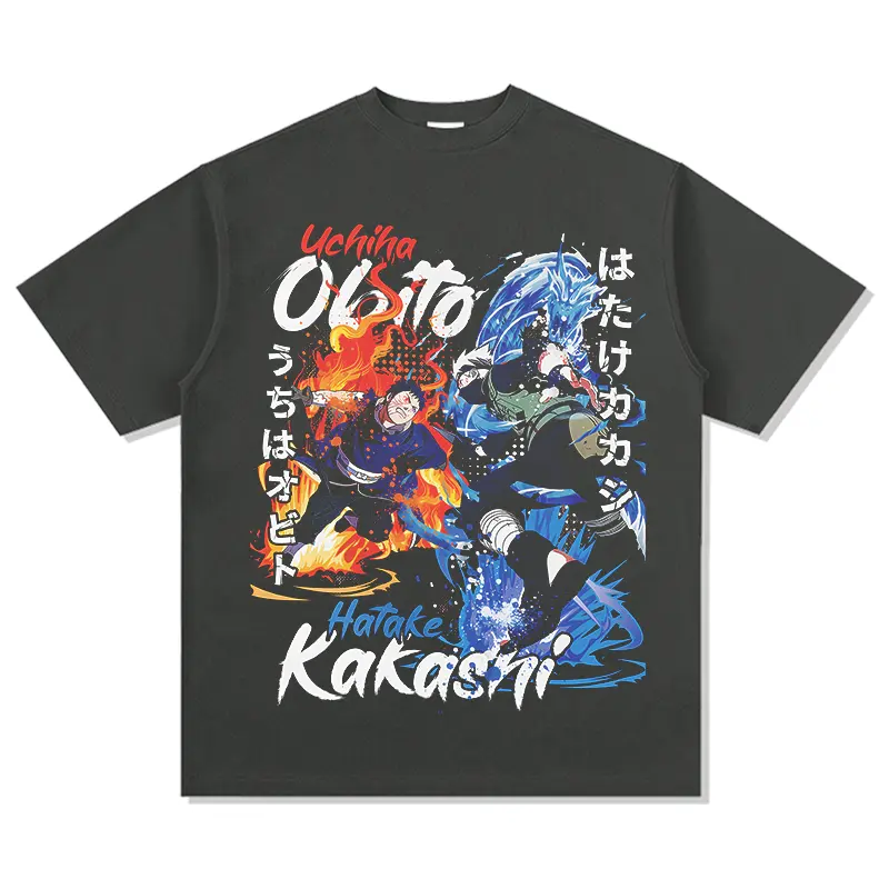 Obito Uchiha Vs Kakashi Hatake "Anime" TEE - view 3