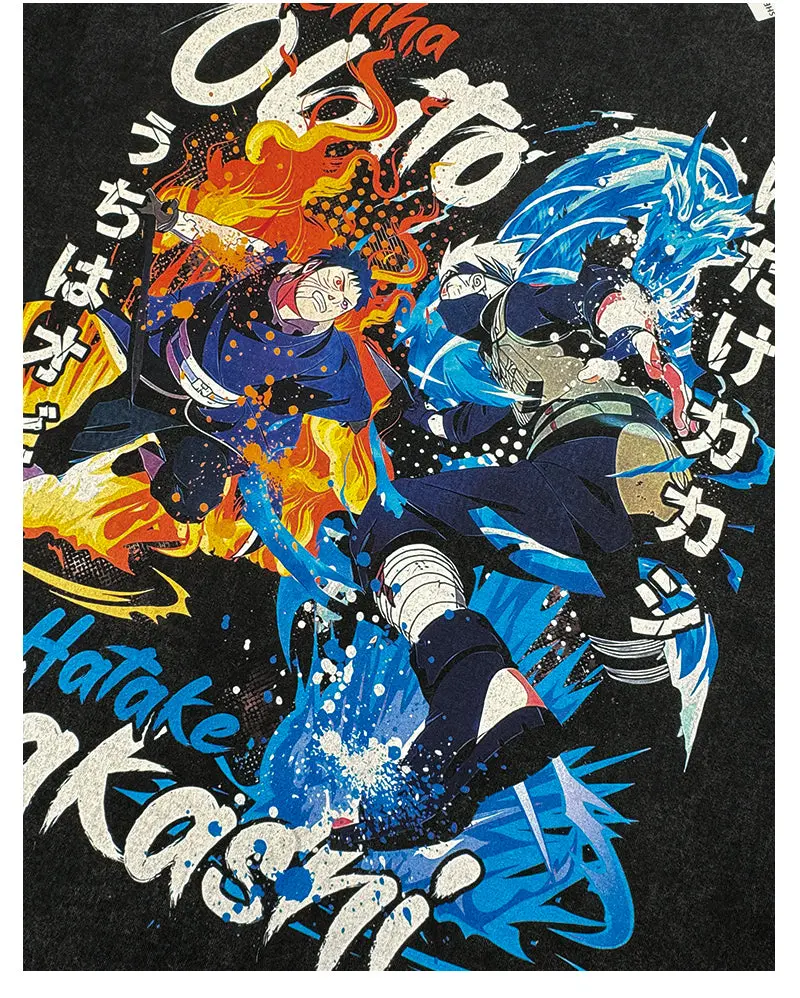 Obito Uchiha Vs Kakashi Hatake "Anime" TEE - view 8