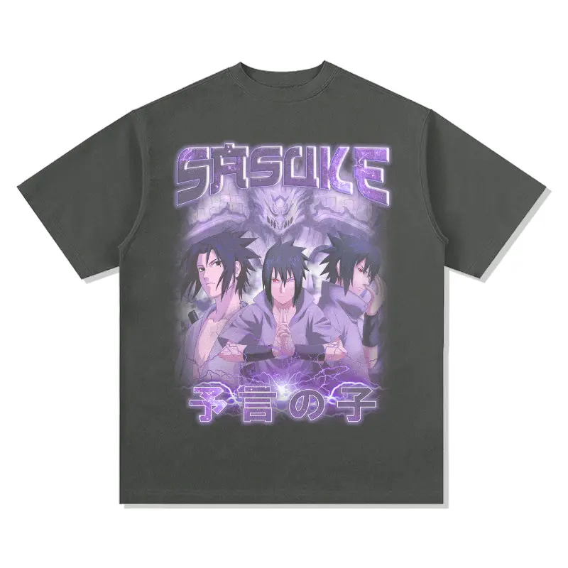 Sasuke Uchiha "Anime" TEE - view 2