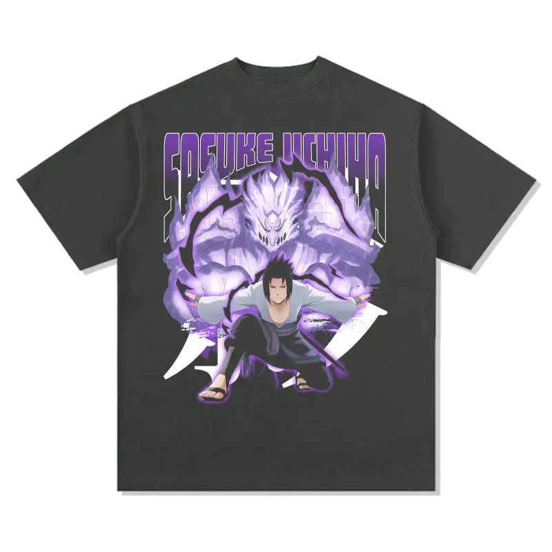 Sasuke Uchiha Naruto "Anime" TEE - view 3