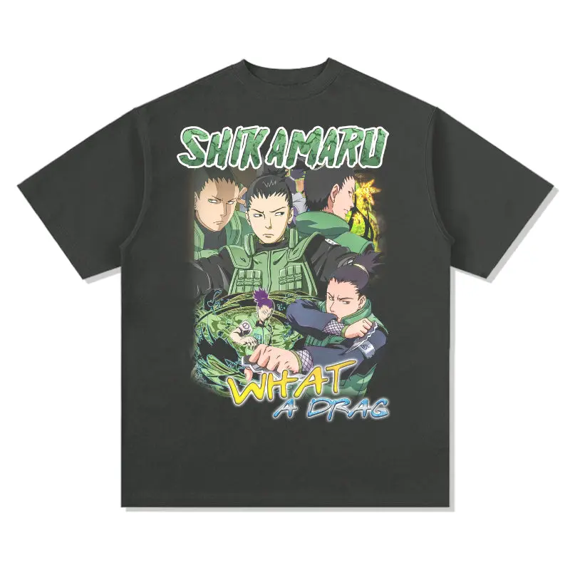Shikamaru Nara "Anime"TEE - view 3