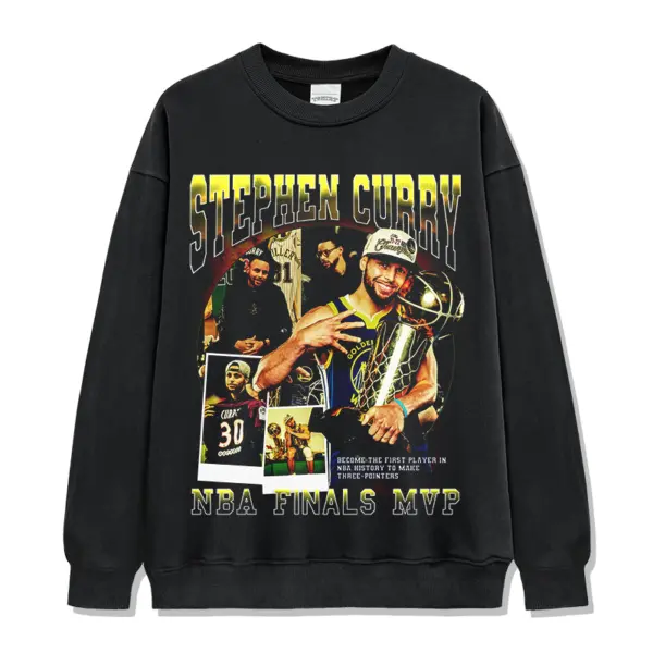 Stephen Curry Sweatshirt NBA 2024 – NBA Finals MVP Lettering