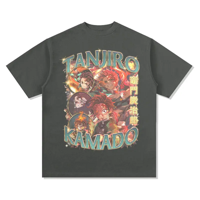 Tanjiro Kamado Demon Slayer "Anime" TEE - view 2