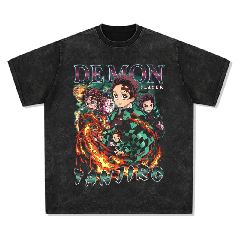 Tanjiro Kamado Demon Slayer "Anime" TEE - view 2