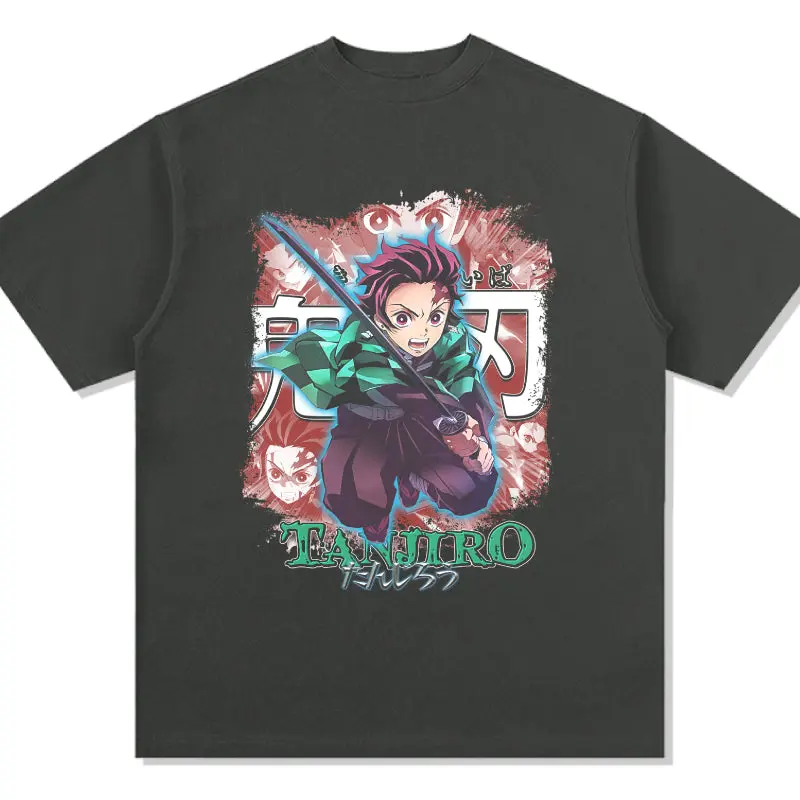 Tanjiro Kamado Demon Slayer: Kimetsu no Yaiba "Anime" TEE - view 3