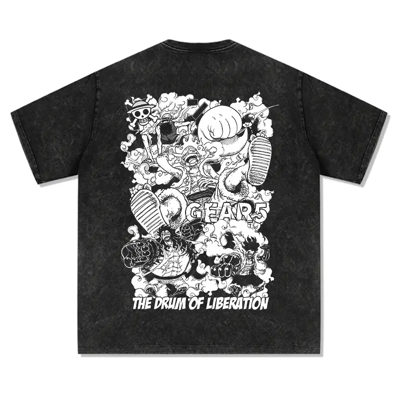 The Drum Of Liberation One Piece "Anime" TEE - view 4