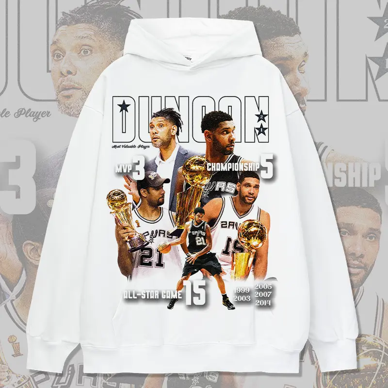 Tim Duncan HOODIE NBA 2024 - view 2