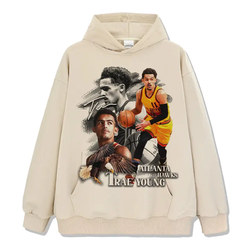 Trae Young HOODIE NBA 2024 - view 3