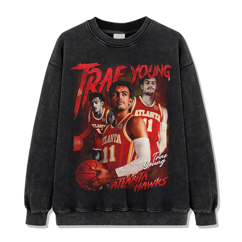Trae Young Sweatshirt NBA 2024 - view 2