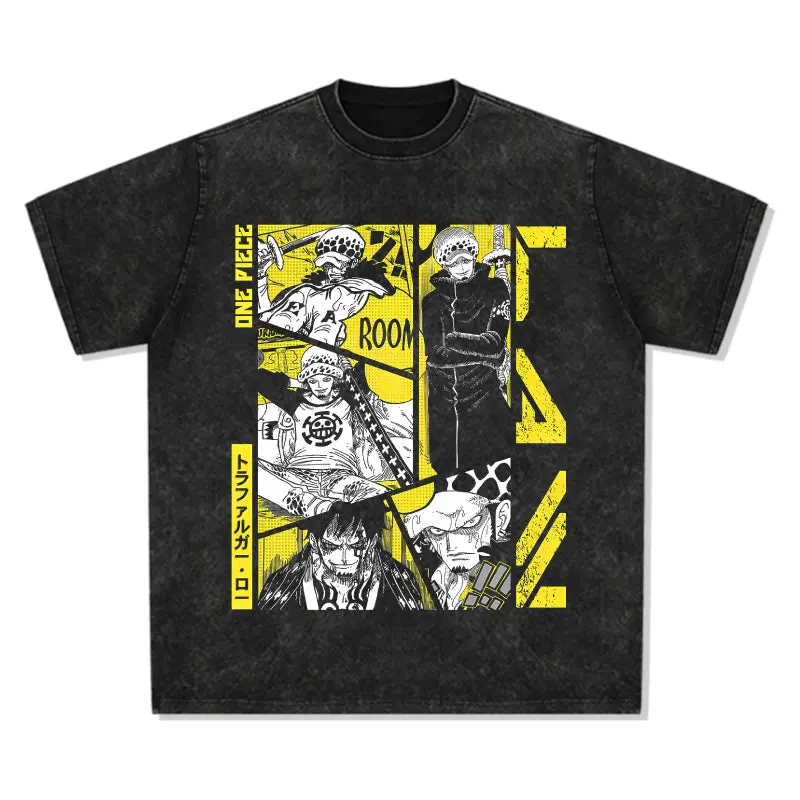 Trafalgar D. Water Law One Piece "Anime" TEE - view 2