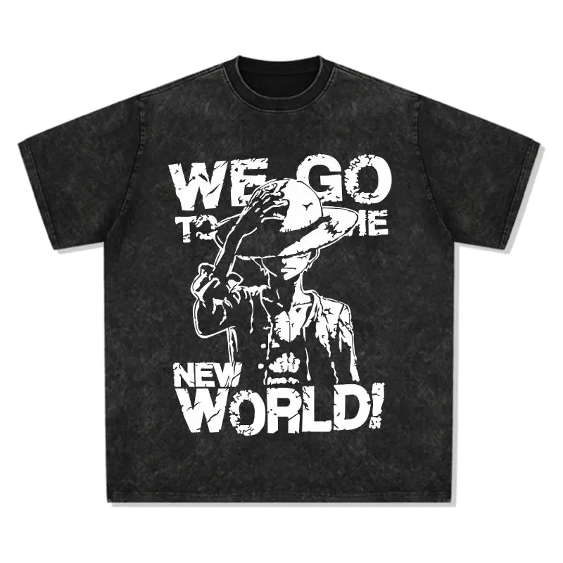 We Go To The New World One Piece "Anime" TEE - view 2