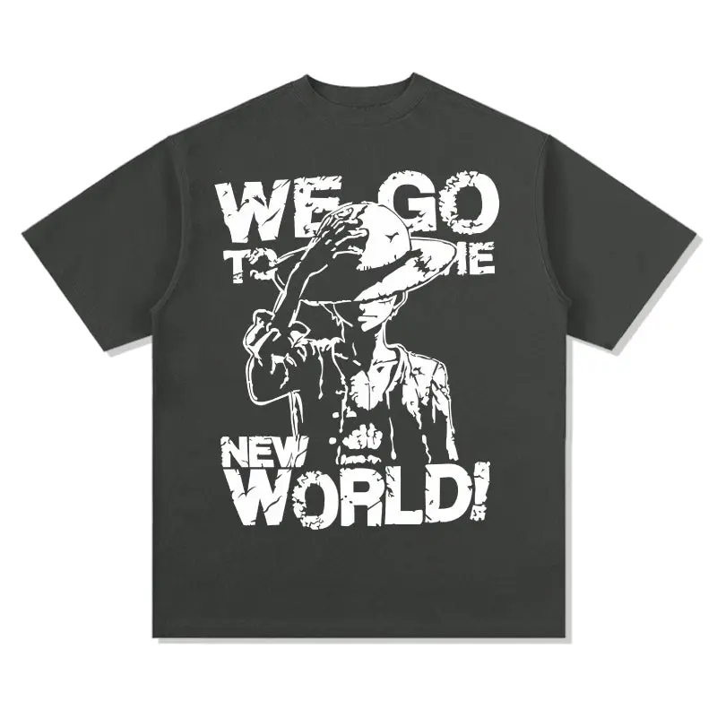 We Go To The New World One Piece "Anime" TEE - view 3
