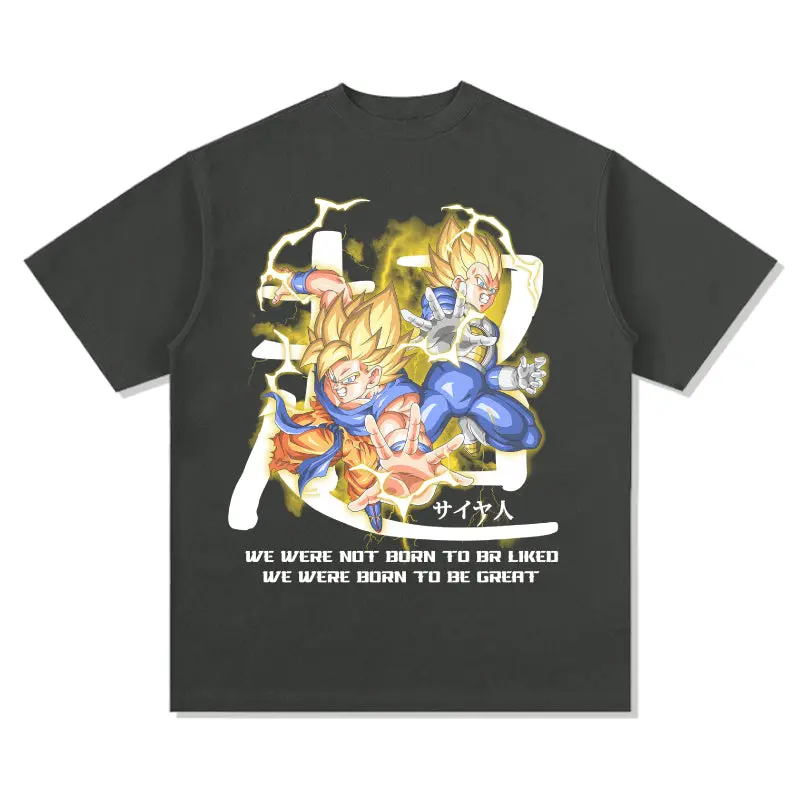 We were not born to be real, we were born to be great Dragon Ball "Anime" TEE - view 3